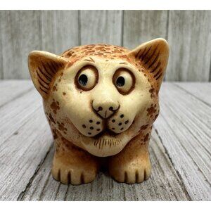 Vtg Harmony Kingdom Pot Bellys "Trixie" Farmyard Times Cat Figurine 2in Long